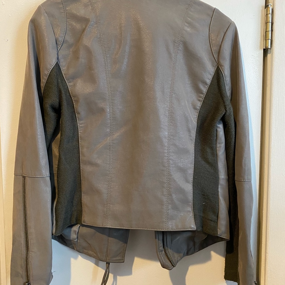 Leather Moto Jacket - Picture 4 of 4